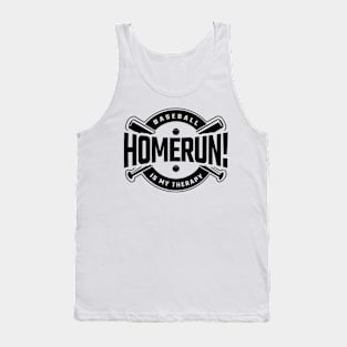 funny baseball Tank Top